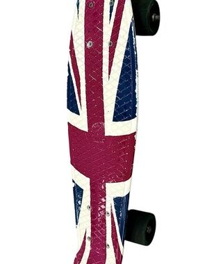 Frisky Skateboard Union Jack British Racing Green Wheels 22” Penny Board